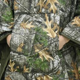 Saco de dormir de manto militar masculino, caminhadas de pesca ao ar livre móvel, casaco quente portátil multiuso, poncho de chuva - Image 5