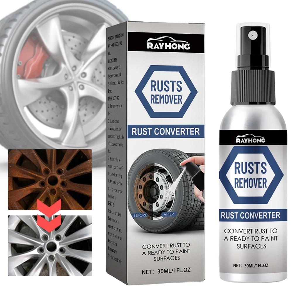Spray Removedor De Ferrugem Multiuso, Pintor Cromado De Superfície De Metal, Spray De Limpeza De Pó De Ferro De Carro, Anti Inibidor De Ferrugem, 30ml - Image 1