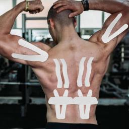5m x 2.5cm kinesiology fita esporte recuperação bandagem algodão à prova dwaterproof água correndo joelho fitness tênis futebol músculo adesivo protetor - Image 4