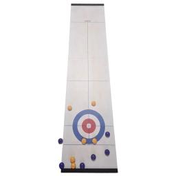 Jogo de curling de mesa de 1,9 m portátil Shuffleboard jogos de tabuleiro esportivos para crianças e família - Image 6
