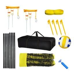 Professional Beach Volleyball Set para Homens e Mulheres, Rede Portátil, Bomba De Ar, Jogo De Esporte Ao Ar Livre - Image 4