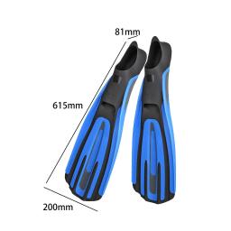 Lightweight Snorkel Natação Flippers, Nadadeiras De Mergulho, Suprimentos De Natação, Lap Natação, Exterior Subaquático, Verão - Image 6