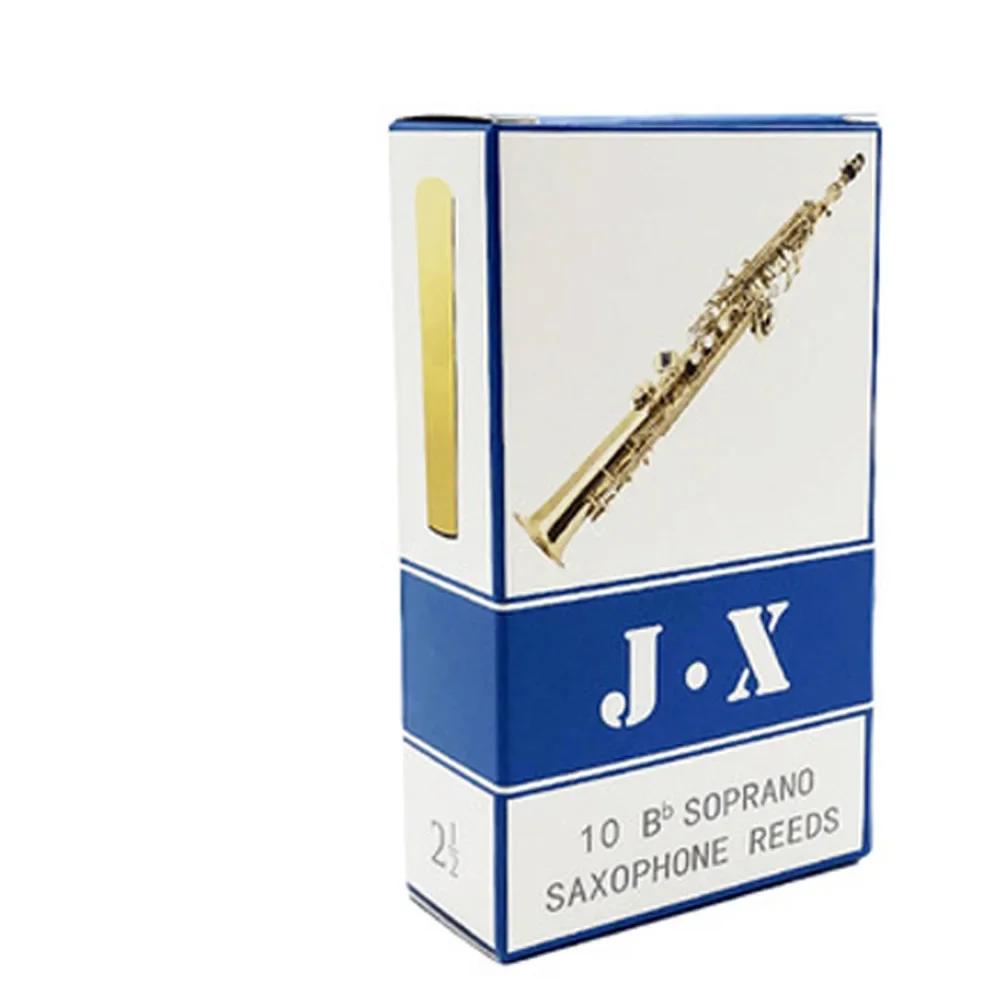 Saxofone Reeds para Sax, Sax, Alto, Soprano, Tenor, Saxofone, Clarinete, Peças Instrumento de Sopro, Acessórios, Vendas Hot, 10 PCs - Image 1