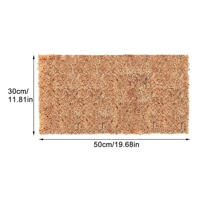 Tapete Natural de Fibra de Coco para Répteis - Ideal para Tartarugas, Lagartos e Cobras em Terrários e Jardinagem