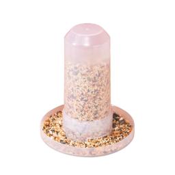 Alimentador de pássaros para animais de estimação Suprimentos para pássaros Papagaio Frango Copo de água automático J60C - Image 5