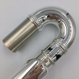 Cabeça de flauta banhada a prata para flauta infantil, acessórios para instrumentos - Image 2