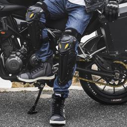 Joelheiras de proteção para motocicleta, protetores de cotovelo para scooter, skate, ciclismo, equitação, braço cinta engrenagem - Image 4