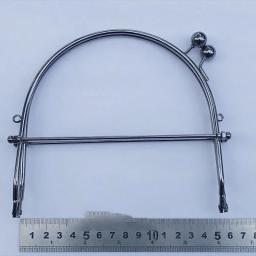 Handmade Metal Costura Suportes, Bolsa Frame, alças, DIY, Handbag Making, Hardware, Acessórios Carteira, 10-15cm - Image 6
