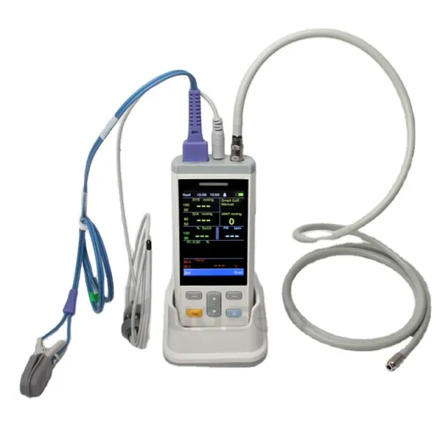 Monitor Portátil de Sinais Vitais para Veterinários: Multi-Parâmetro para Cães e Gatos em UTI Animal