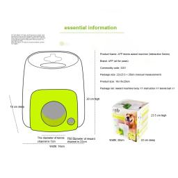 Lançador de bolas de tênis para cães Chase Automatic Toys Máquina de recompensa alimentar Alimentador inteligente Jogando Mmachine, Pet Ball Thrower - Image 4
