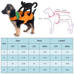 Fantasia de Cosplay engraçada de Halloween, Roupas para cães e gatos, Fantasias de Halloween para cães pequenos e médios, 2024, 1pc - Image 6