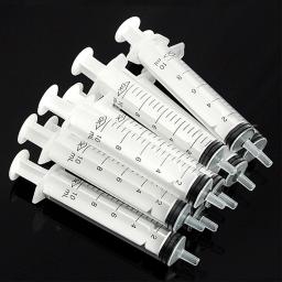 Seringa De Alimentador De Plástico Para Animais De Estimação, Hidroponia Analisar, Copos De Medição, Nutrientes Seringa para Gatos, Alimentadores Ferramentas, 10ml, 5, 10, 50, 100Pcs - Image 1