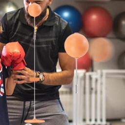 Reflex Saco De Perfuração Independente, Equipamento De Boxe, Treinador Esportivo, Coordenação Mão-Olho, Kit De Treino, Saco De Velocidade Com Suporte - Image 3