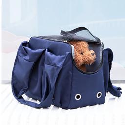 Bolsa de ombro respirável para cães pequenos, Estojo de transporte do gato do animal de estimação, Mochila Dobrável Portátil, Suprimentos ao ar livre - Image 6