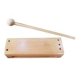 Bloco De Ritmo De Madeira Com Malho, Instrumento Musical, Brinquedo Para Sala De Estar, Casa E Escola, Favores De Festa, Ritmo, Blocos De Percussão - Image 2