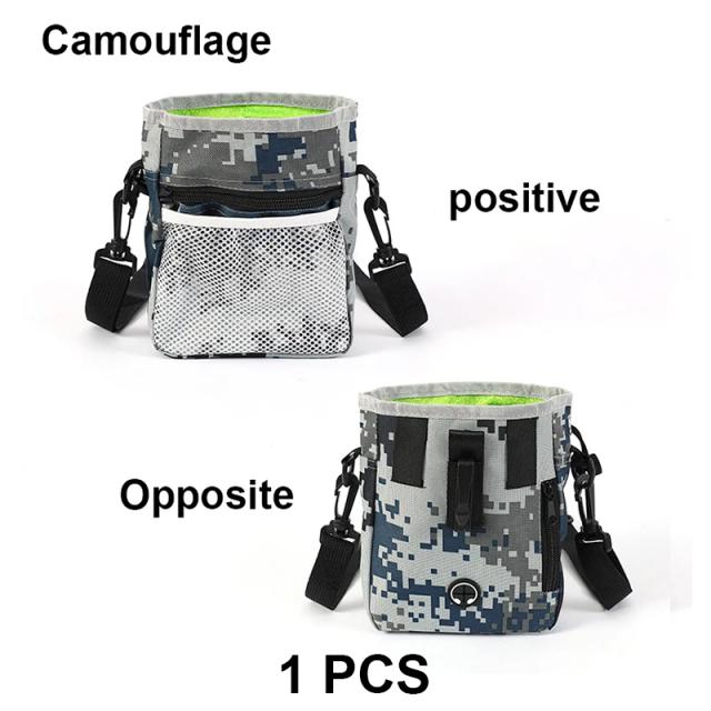 Saco Portátil de Treinamento para Animais de Estimação - Mini Kit de Alimentação para Atividades ao Ar Livre