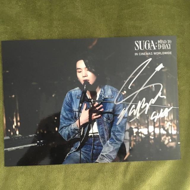 Foto Autografada de K-pop 5x7 - Edição 2023