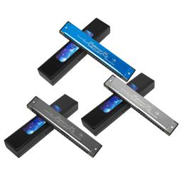 Harmonica C Tone Tremolo para iniciantes, instrumentos de sopro, órgão bucal, presente para adultos e crianças, 24 buracos - Image 2