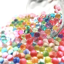 Contas de cristal de hidrogel para crianças, bolas de água para crescer, decoração em vaso, para casa, casamento, envasado, 50%, 6000pcs - Image 5