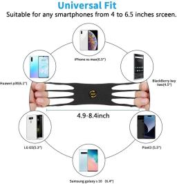 Universal Shockproof Suporte Elástico Silicone, Suporte Do Telefone Móvel, Acessórios De Ciclismo, Bicicleta, MTB, DVR, Suporte GPS - Image 5