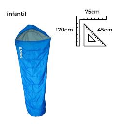 Saco de Dormir Adulto e infantil Ao Ar Livre Camping Impermeável Ultraleve Bask - Image 4