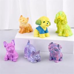 Moldes de Silicone de Pet Forma Cão e Gato, Aromaterapia DIY, Molde De Gesso, Fabricação De Sabão e Velas, Molde De Resina, Fondant Gift, Artesanato De Decoração De Casa - Image 6