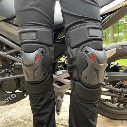 Equipamento de proteção para motociclismo, joelheiras cross-country, anti-queda, novo, 1 par, 2024 - Image 1