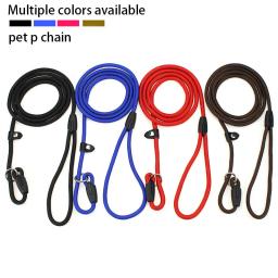 Qualidade cão de estimação trela corda náilon treinamento ajustável lead cão de estimação trela cão cinta corda tração cão arnês coleira chumbo - Image 1