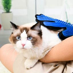 Silicone Pet Grooming Glove, escova de cabelo gatos, limpeza do pente, Deshedding Pets Products, escova de cabelo do cão, animais - Image 5