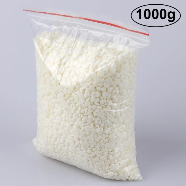 Parafina de Cera de Soja Pura para Velas Artesanais - 500g/1kg com Pigmentos para Aromaterapia e Efeito Núcleo