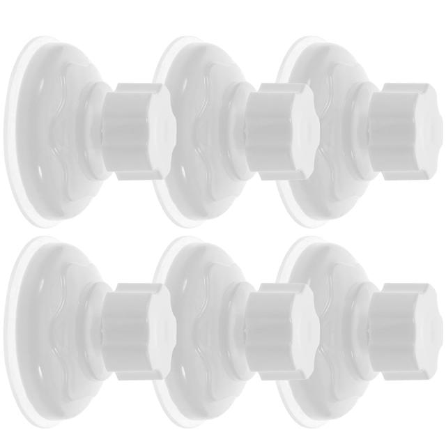 Ventosas Super Resistentes para Tanques de Peixes - Pacote com 6 Peças para Suportes de Redes e Acessórios de Vidro
