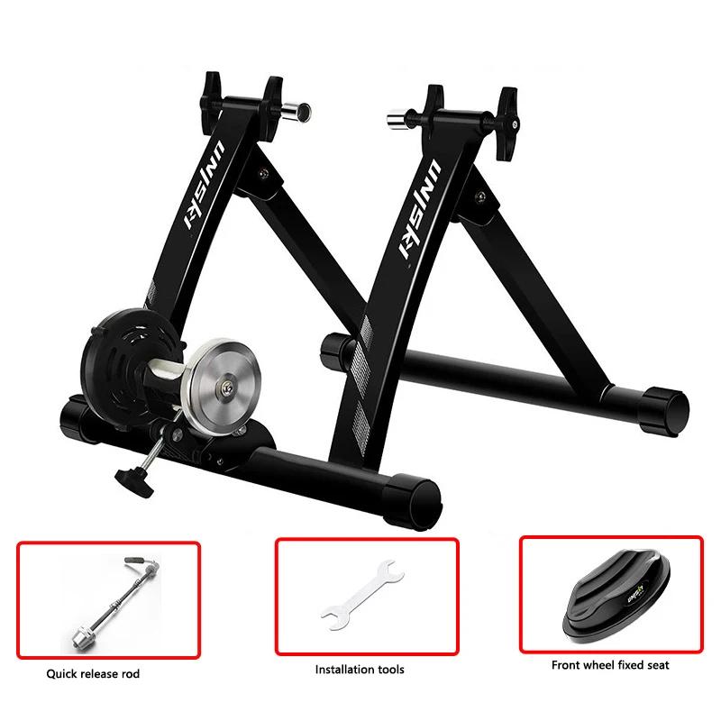 Treinador de ciclismo indoor resistência magnética equipamentos fitness rolos bicicleta exercício em casa mtb plataforma treinamento bicicleta estrada - Image 1