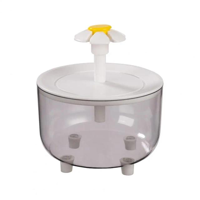 Filtro Automático Silencioso de Água 2L para Gatos e Aves com Conexão USB