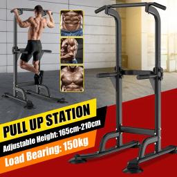 Barras Horizontais de Pull-up Ajustáveis, Barras Horizontais 150kg, Multifunções, Torre de Energia, Ginásio de Casa, Desporto, Treino - Image 2