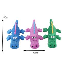 Animal de estimação brinquedo de pelúcia cão som polvo forma animal brinquedo interativo dentes do cão limpo mastigar suprimentos para pequeno medum grande cão - Image 3