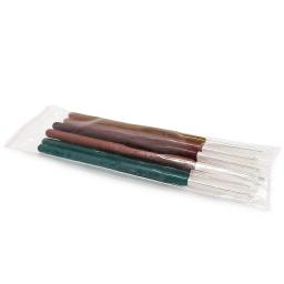 8 peças agulhas de tricô ganchos de crochê ferramenta de plástico 0.65/0.8/1.0/1.25/1.5/1.75/1.9/2.5mm kit de agulhas de costura de suéter - Image 5
