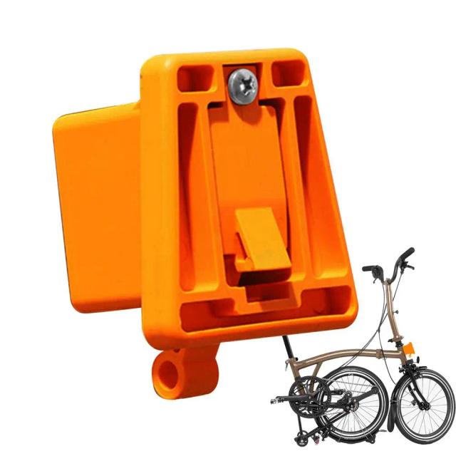 Suporte dianteiro para bicicleta com cesta e adaptador leve de alta compatibilidade