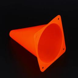 6 pces 18cm futebol futebol rugby formação cones esportes ao ar livre obstáculos barreiras para crianças ao ar livre jogos e atividade (laranja) - Image 4