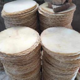 Buffalo Leather Drum Skin, Pele de tambor de guerra, Hall Drum Skin, Pele de tambor grande, Pele pequena - Image 1