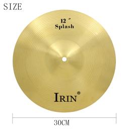 IRIN tambor de bronze com Splash Crash, Hi-Hat, percussão acessórios, percussão durável, Gold Drum, Drum, 8 em, 10 em, 12 em - Image 5