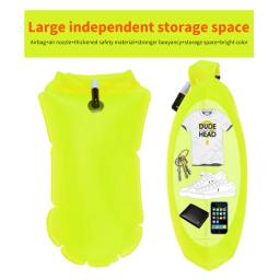 Multifunction nadar flutuador saco de segurança ao ar livre natação bóia com cinto de cintura à prova dwaterproof água pvc lifebelt saco de armazenamento para esportes aquáticos - Image 3
