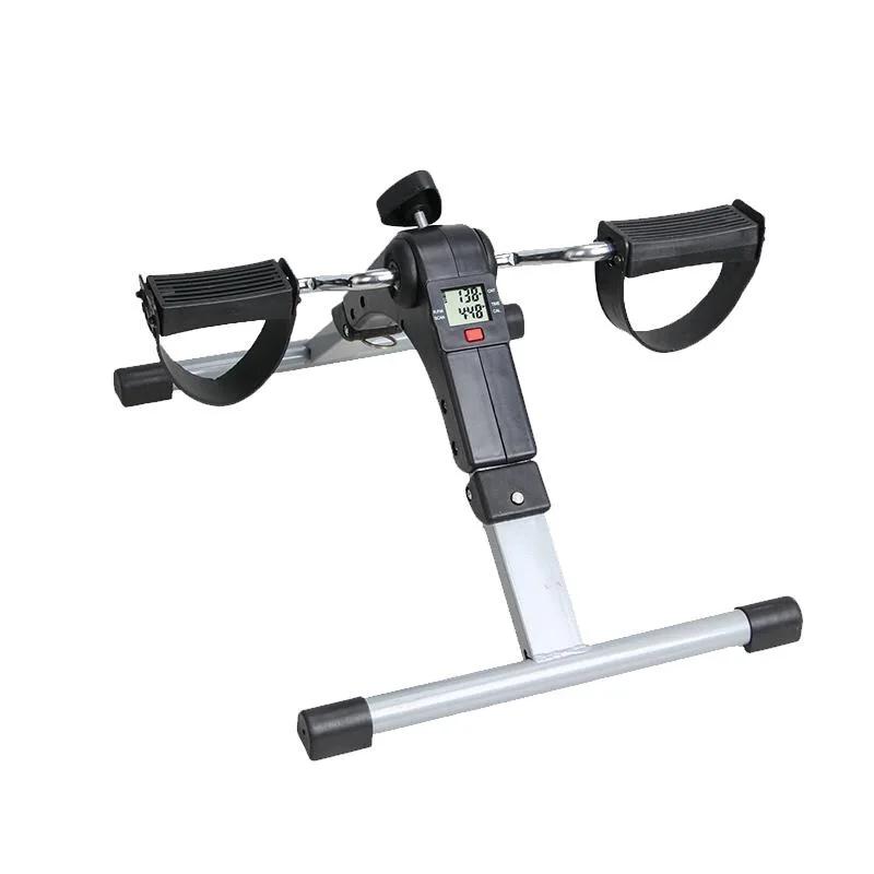 Bicicleta Deslizante Compacta para Exercícios com Resistência Ajustável e Dobrável para Uso em Casa