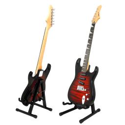 Suporte de guitarra dobrável, estrutura universal de metal para baixo elétrico acústico clássico, banjo, ukulele portátil - Image 4