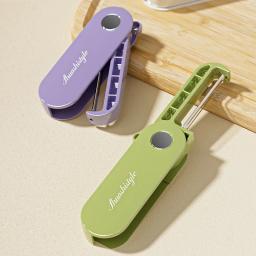 Descascador de frutas portátil ao ar livre, armazenamento dobrável, cozinha, faca de corte, triturador doméstico, descascador de cenoura - Image 1