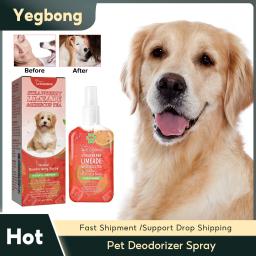 Long-Lasting Pet Desodorante Spray, Remoção de mau cheiro, Pet Urina Odor, Bacteriostase, Desinfecção, Ar Fresco, Cão Limpo - Image 1