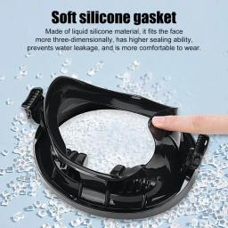 Ultra Wide HD Livre Máscaras De Mergulho, Snorkeling, Metal Border, Homens e Mulheres Óculos De Natação, Adulto, Equipamento De Mergulho - Image 3
