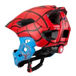 BATFOX-Capacete integral para crianças, destacável, MTB, Capacete de ciclismo infantil, off-road, esporte ao ar livre, capacetes de bicicleta, joelheiras - Image 4
