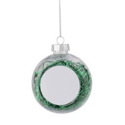 Sublimação Em Branco Bola De Natal, Pendurado Em Casa Pingente, Decorações De Árvore, Presente De Ano Novo - Image 4