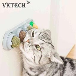 Natural segurança animal de estimação catnip brinquedos para gato bola de hortelã saudável matatabi limpeza dentes vara molar gato nip lollipop catmint suprimentos - Image 2