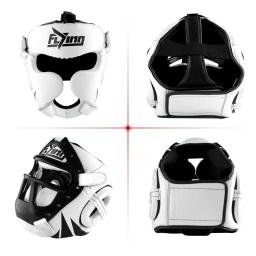 MMA Muay Thai Capacete de Boxe com Máscara, Artes Marciais Sparring, Equipamento de Treino, Taekwondo, Crianças, Adultos, Novo - Image 2